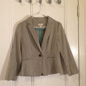 Ann Taylor size 4 pinstripe blazer